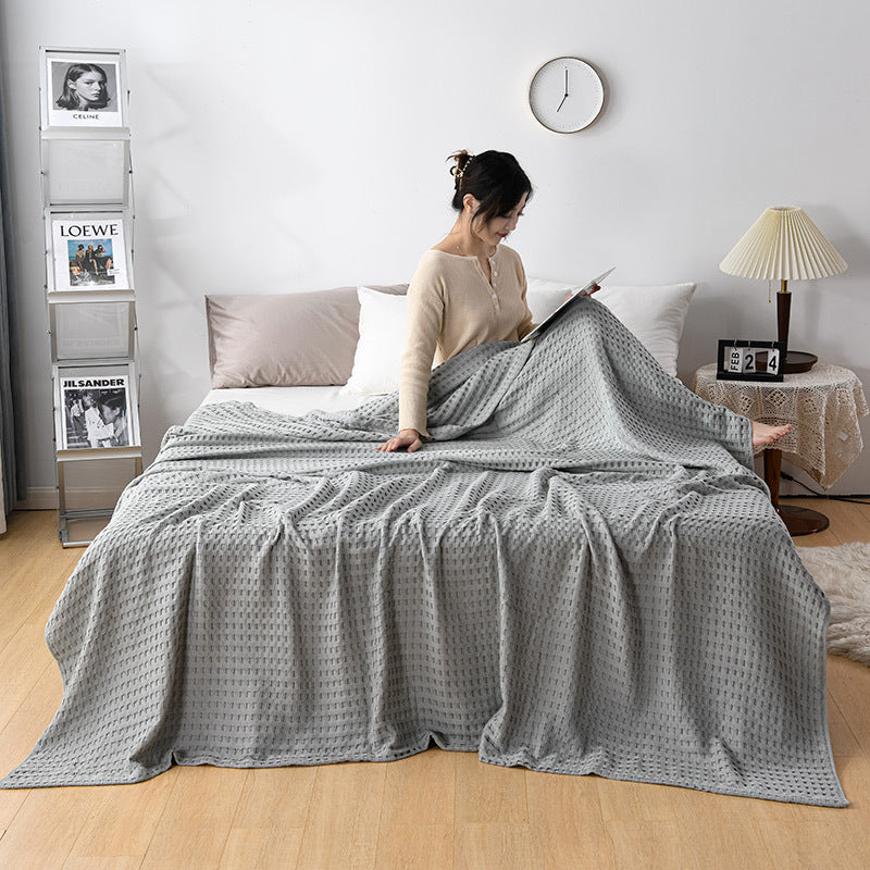 Cotton Waffle Knit Throw, additional product view 10