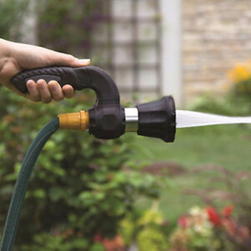High pressure hose nozzle attachment