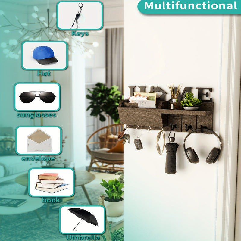 4-in-1 Wall Entryway Organiser, additional product view 6