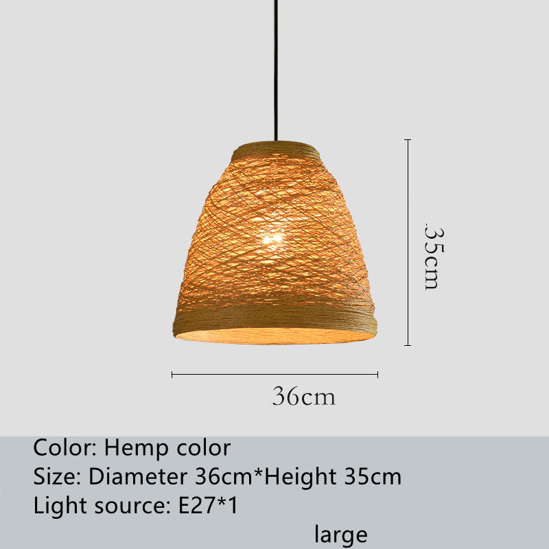 Rattan Pendant Light, additional product view 6