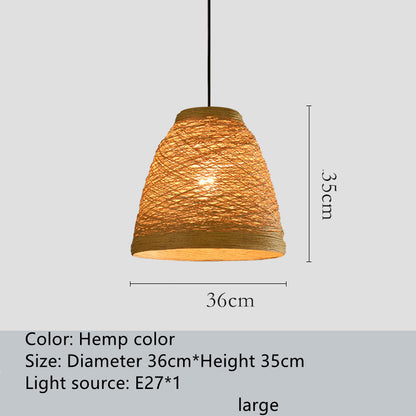 Rattan Pendant Light, additional product view 6