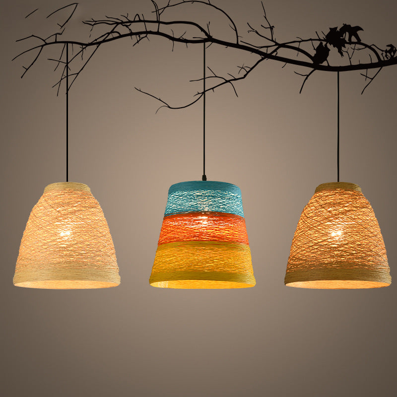 Rattan Pendant Light