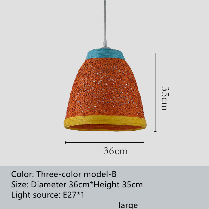 Rattan Pendant Light, alternate product view
