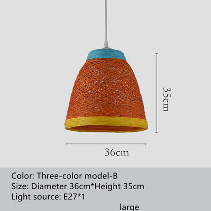 Rattan Pendant Light, alternate product view