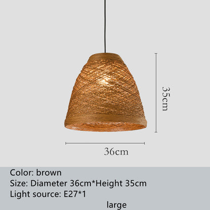 Rattan Pendant Light, additional product view 7