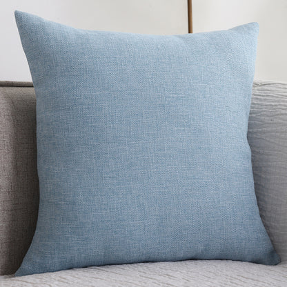 Plain Linen Cushion Cover, alternate product view