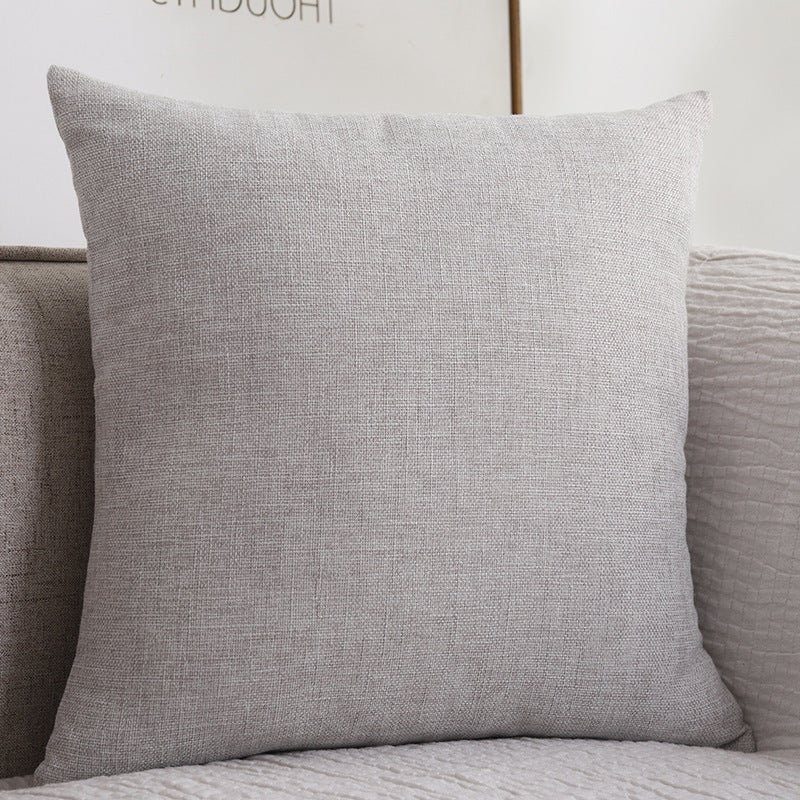 Plain Linen Cushion Cover, additional product view 4