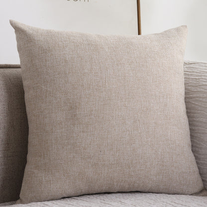 Plain Linen Cushion Cover, product detail view