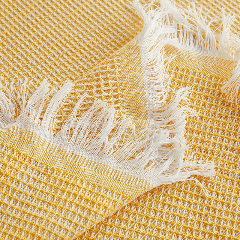 Fringed Cotton Linen Tablecloth, additional product view 4