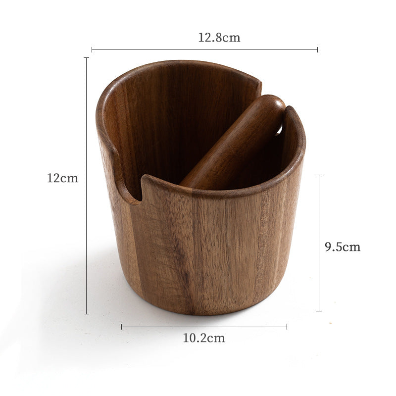 Acacia Wood Coffee Knock Box, additional product view 10