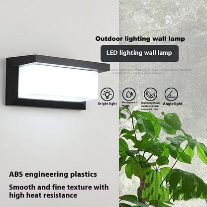 Matte Black Outdoor Wall Sconce