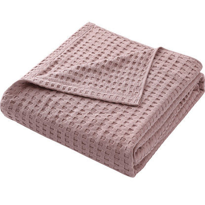 Cotton Waffle Knit Throw, additional product view 4
