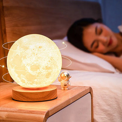 3D levitating moon lamp, additional product detail