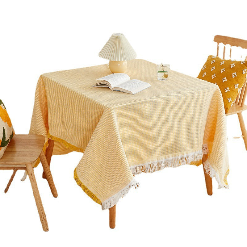 Fringed Cotton Linen Tablecloth, additional product view 10