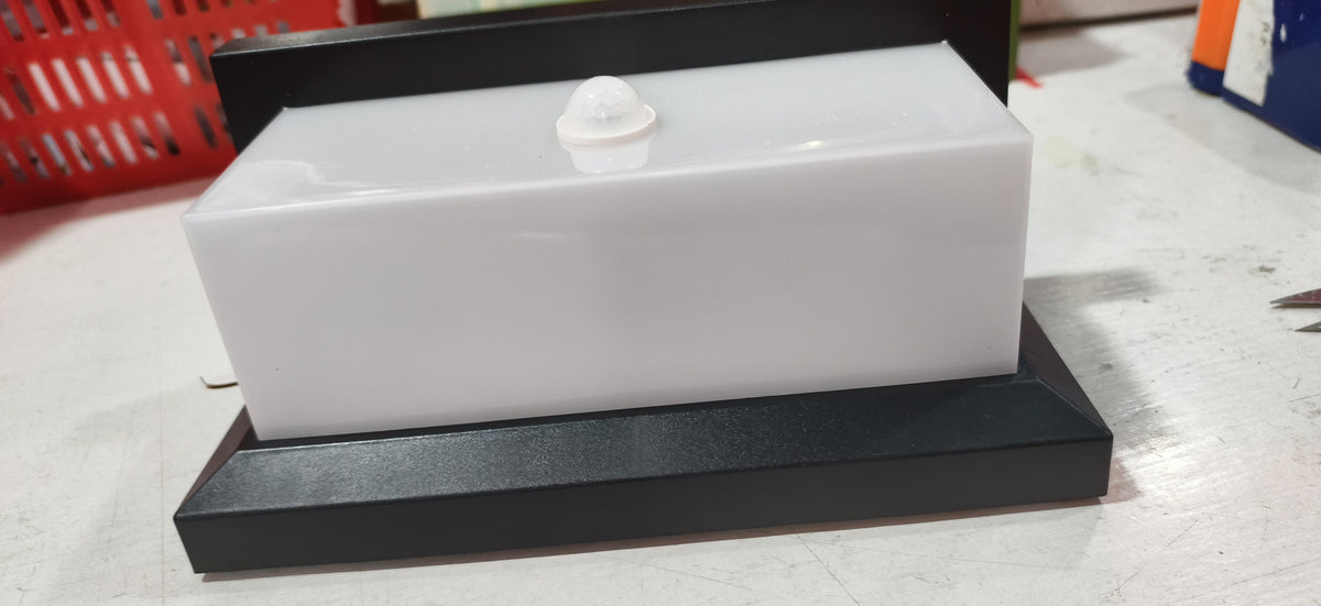 Matte Black Outdoor Wall Sconce, additional product view 4