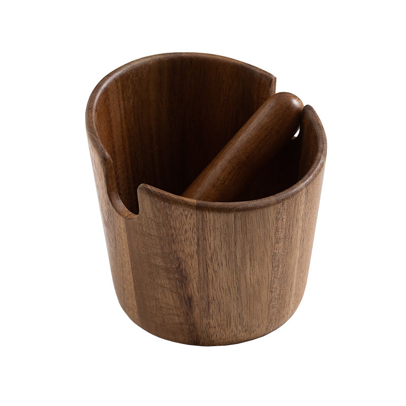 Acacia Wood Coffee Knock Box, additional product view 5