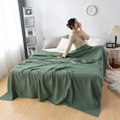 Cotton Waffle Knit Throw, additional product view 7