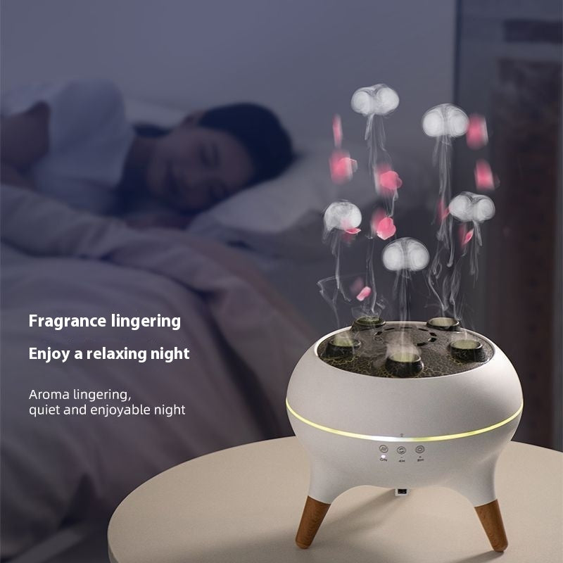 Jellyfish Aroma Diffuser on a plain background, view 4