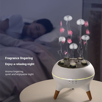 Jellyfish Aroma Diffuser on a plain background, view 4