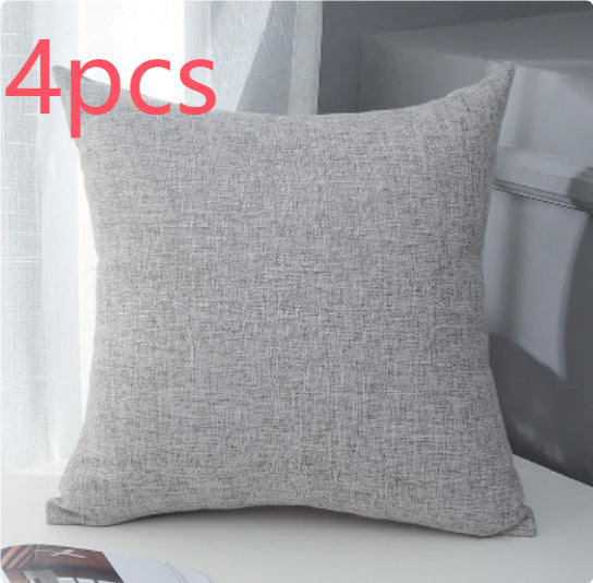 Plain Linen Cushion Cover, additional product view 11