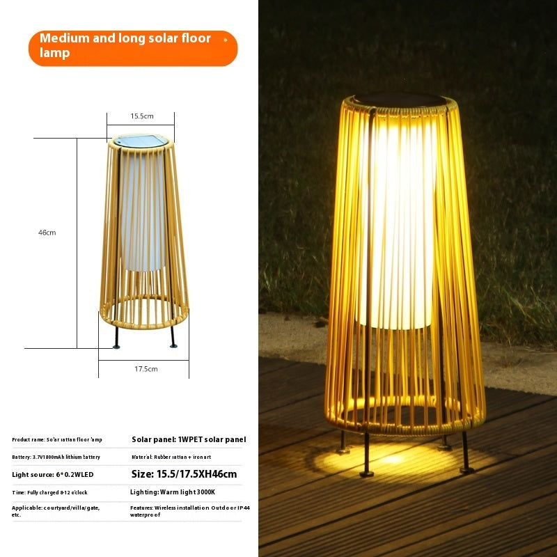 Solar Hanging Lantern on a plain background, view 5