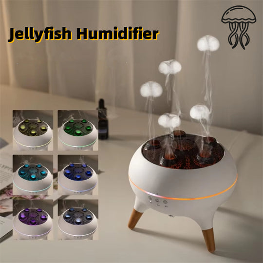 Jellyfish Aroma Diffuser – Sound-Reactive Humidifier