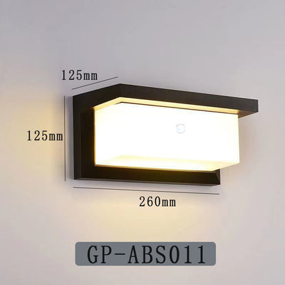 Matte Black Outdoor Wall Sconce, additional product view 5