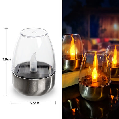 Solar Candle Garden Lamp on a plain background, view 5